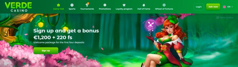 verde casino 25 euro